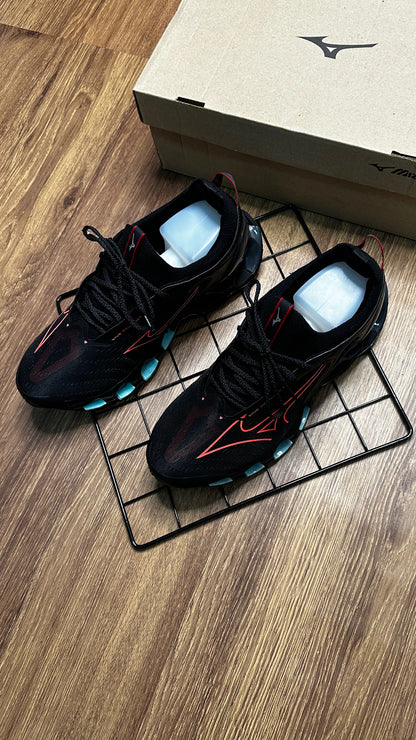 Mizuno pro 14 - Preto e Vermelho