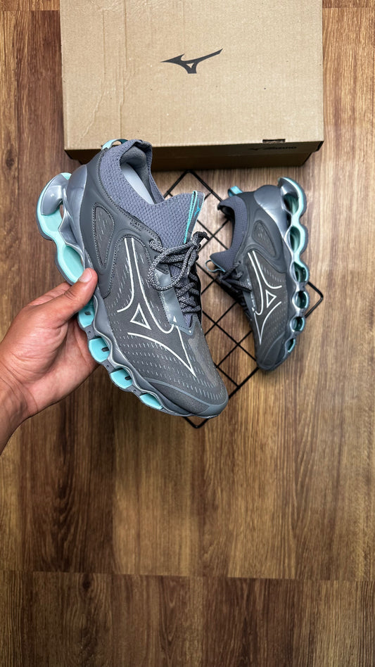 Mizuno pro 14 - Cinza e Verde