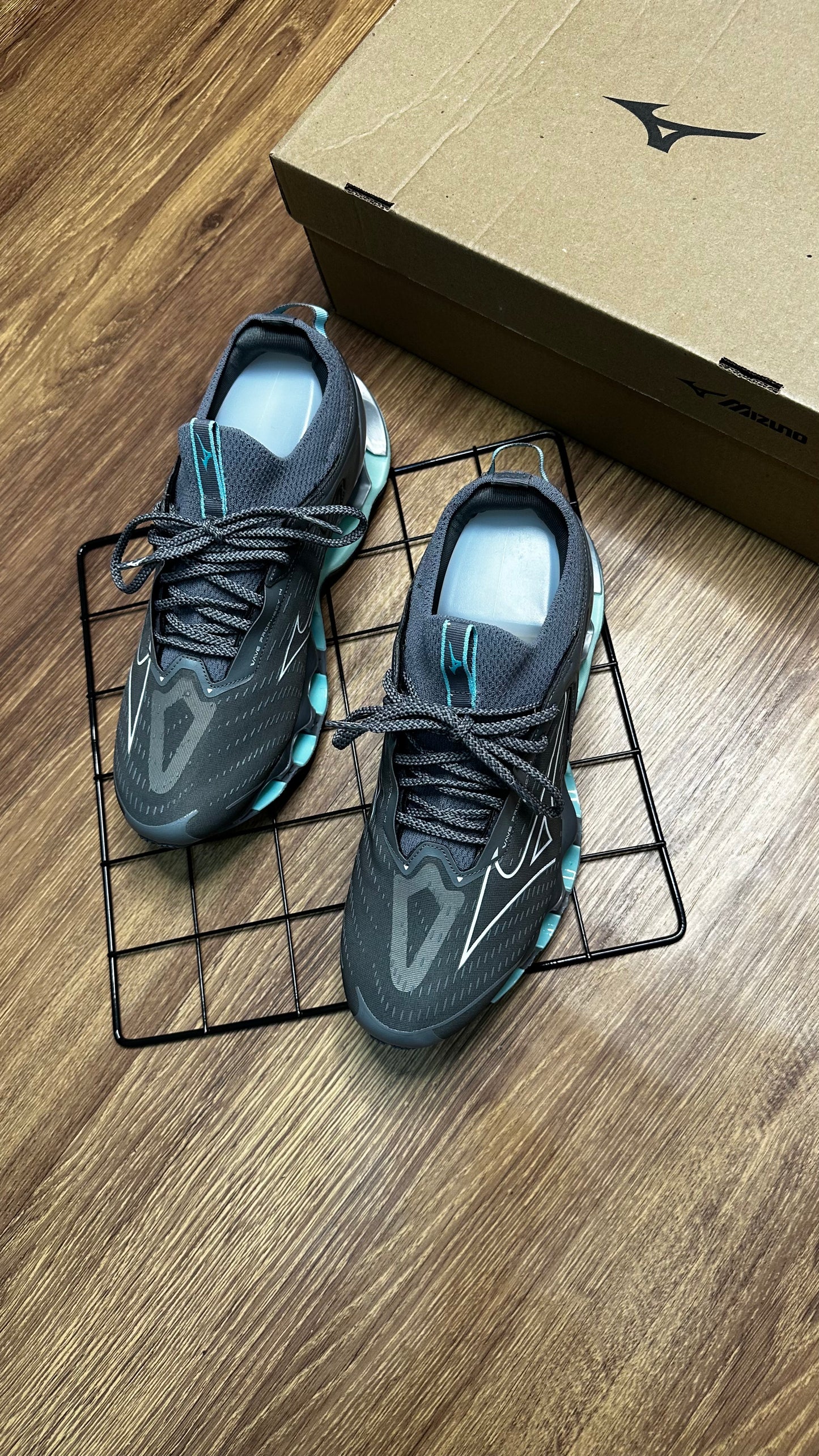 Mizuno pro 14 - Cinza e Verde