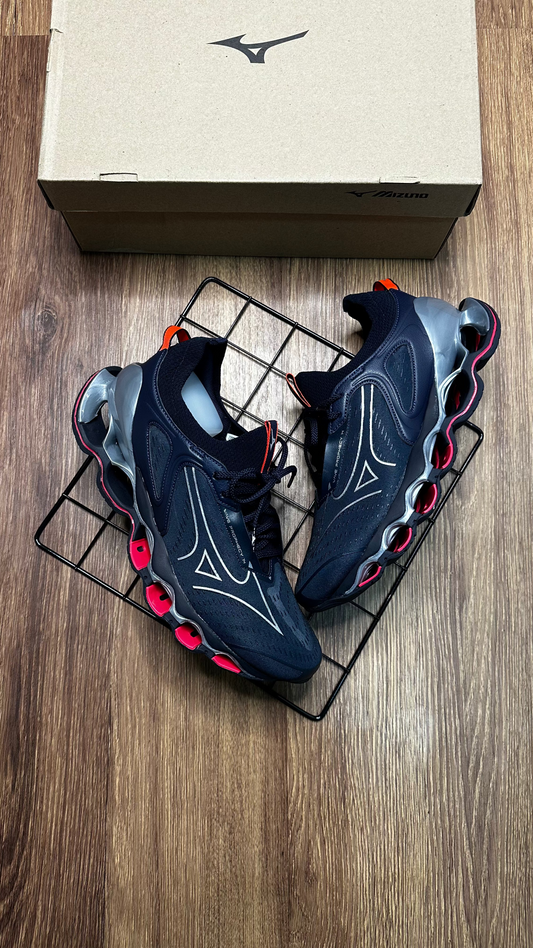 Mizuno pro 14 - Preto e Rosa