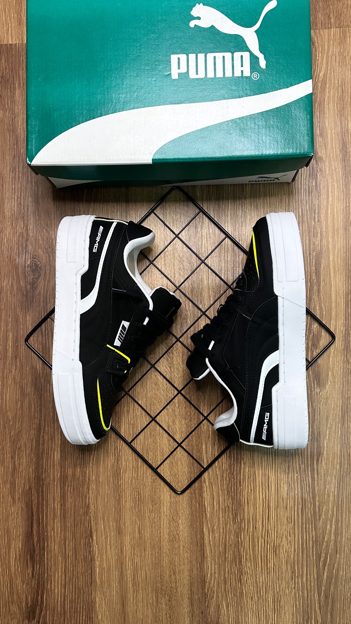 Puma ca Pro - Preto e Amarelo